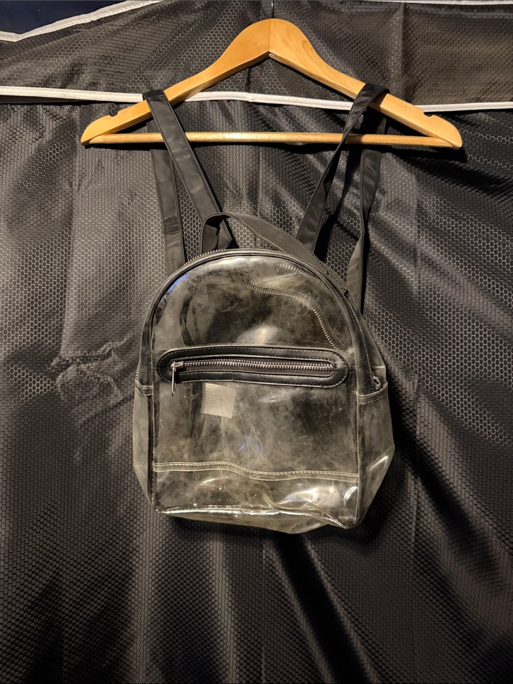 Target Clear Backpack with Black Accents